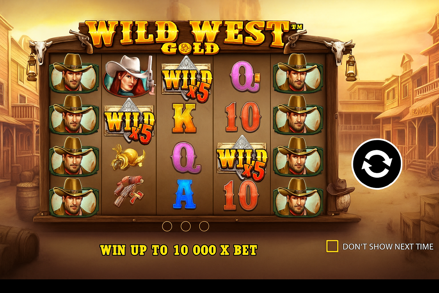 Wild West Gold gameplay
